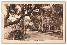 c1940's The Dixie Highway Cocoa Florida FL Vintage Unposted Postcard picture