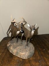 Danbury Mint SUMMER FLIGHT  Buck Deer Sculpture Figurine by Bob Travers picture