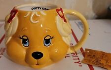 VTG 1985 AMERICAN GREETINGS COFFEE MUG CUP THE GET ALONG GANG DOTTIE DOG picture