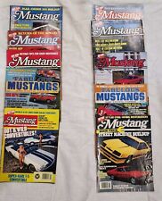 Vintage Lot Of 10 Hot Rod Magazine 1981, 84, 85, 86, 88 Mustang Shelby  Ford picture