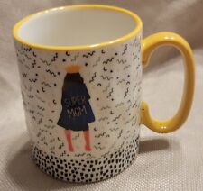 Super Mom Mug by 10 Strawberry Street Bella Cape Red Boots Ceramic Gift Mug picture