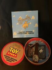 Vintage 1995 FOSSIL TOY STORY SHERIFF WOODY Limited Edition Wrist(needs battery) picture