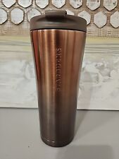 Starbucks 2012 Stainless Steel Copper Soft Touch 20 oz. Tumbler Flaw picture