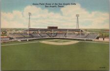 c1950s SAN ANGELO COLTS Baseball Texas Postcard 