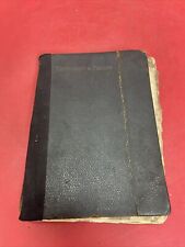 ANTIQUE 1885 EDITION - HYMNS & NEW TESTAMENT - AMERICAN BIBLE SOCIETY NEW YORK picture