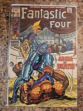 Fantastic Four #93 Last Silver Age Issue Jack Kirby Art Marvel Comics 1969 VG picture