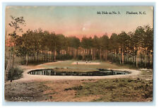 c1920s 6th Hole on No.3 Pinehurst North Carolina NC Vintage Posted Postcard picture