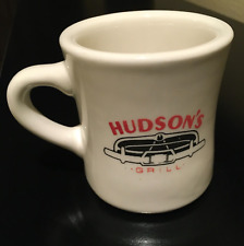 Vintage Hudson's Grill Mug Restuarantware Heavy Mug Old Diner Style picture