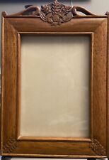 Vintage Ornate Rectangle Wood Wooden Picture Carved Frame 9x7 picture
