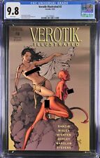 Verotik Illustrated #2 CGC 9.8 Dave Stevens Cover 1st Print HTF WP SHIPS FREE picture