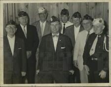 1962 Press Photo Albany County, New York American Legion elects officers picture