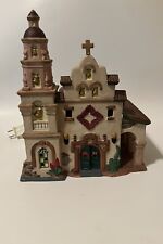 VTG 1998 Dickens Collectables Classic Series Lighted Church House Christmas picture