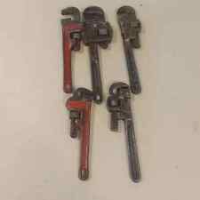 Lot of Five Vintage 6 Inch Pipe Wrenches. picture
