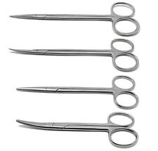 Custom of 40-pieces Stainless Steel Surgical Scissors Straight/Curved Metzenbaum picture