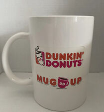 Vintage Dunkin Donuts Mug Up Extra Large Store Display Ceramic Mug 9.75” Tall picture