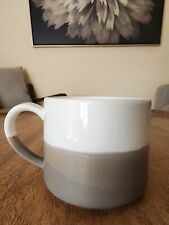 RARE 2014 Starbucks Taupe Gray Swirl Coffee Cup Tea Mug | 10oz picture