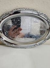 Irvinware Oval Tin Serving Tray Small 9.5” x 6.5