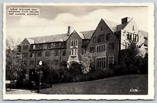 Postcard Sarah Williams Hall Michigan State College East Lansing B168 picture