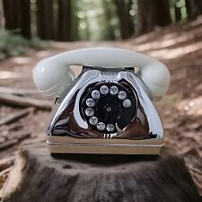 Antique Conneticuit Electric Chrome toaster phone TP6A Army signal corps picture