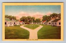 Perry GA-Georgia, Perry Court, Advertising, Vintage Souvenir Postcard picture