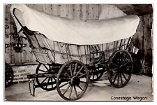 Conestoga Wagon, Carillon Park, Dayton, Ohio RPPC Postcard picture