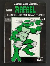 Teenage Mutant Ninja Turtles Authorized Training Manual #4 (1986, Raphael) picture
