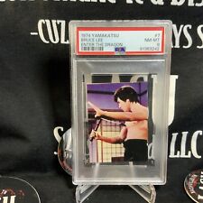1974 Yamakatsu #7 Enter the Dragon Bruce Lee PSA 8 Low Pop 🔥🔥 picture