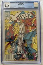 X-Force #4 CGC 8.5 (1991) - Spider-Man crossover - Rob Liefeld picture