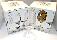 Set of 8 Luigi Bormioli Michelangelo Blown Crystal Stemware 19oz Glasses in Box picture