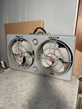Vintage General Electric Automatic Thermostat Twin-Fan Ventilator. For Repair picture