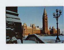 Postcard Parliament Buildings Ottawa Ontario Canada picture