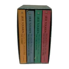 Vtg. 1986 J. R. R. Tolkien - The Hobbit & The Lord Of The Rings, Blue Box Set picture