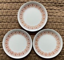 Vintage Mid Century Taylor Smith Taylor Chicken Rice Bread Plates Dishes MCM picture