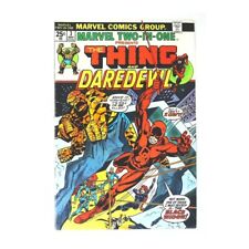 Marvel Two-In-One #3 1974 series Marvel comics VF minus (stamp included) [d* picture