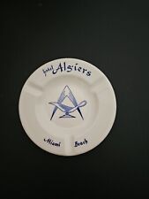 Vintage Hotel Algiers Ashtray Miami Beach Florida 1950s Great Shape AT5 picture
