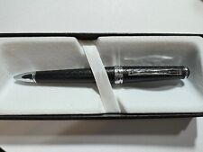 Cross Torero  Genuine Black Italian Leather Ballpoint Pen - NEW & Very RARE picture
