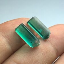 Rough Tourmaline Pair from Afghanistan, Weight : 8.30 Carats, Lapidary Rough picture