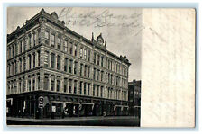 1908 Troy Times Building, Troy New York NY Posted Antique Cancel Postcard picture