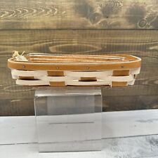 Longaberger Host Only 2013 Rectangle Booking Basket and Protector picture