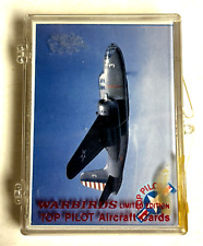 1990 Limited Edition Top Pilot WarBirds Trading Card Set 1-31 w/Signature #1126 picture