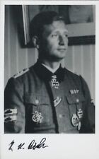 Karl Heinz Lichte signed photo. 5th SS Panzer. picture