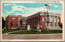 1929 Waltham, Massachusetts Postcard 