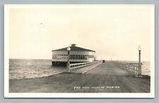 Palacios Texas—New Pavilion RPPC Matagorda County TX Antque Photo Postcard 1930s picture