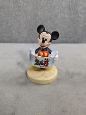 2008 Disney Authentic Porcelain Ceramic Mickey Mouse Figurine 4” Tall picture
