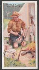 Ogden's, Boy Scouts, 1911, 1st Series, Blue Backs, No 14, In Camp: Cooking Op... picture