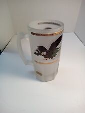 Vintage McDonnell Douglas C-17 28 Ounce Frosted Beer Mug w/22 K Gold Trim picture