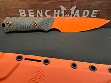 Benchmade 15600OR Raghorn Hunter Knife Carbon Fiber CPM Cru-Wear 1st Production picture