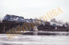 Vtg 1997 Train Slide 8191 CR Conrail Engine X2O131 picture