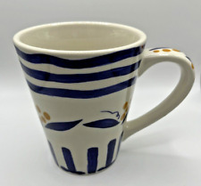 Vintage 1999 California Pantry Classic Ceramics Coffee Mug Cup Leaves Berries picture