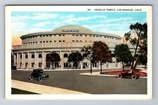 Los Angeles CA-California, Angelus Temple, Antique Vintage Souvenir Postcard picture